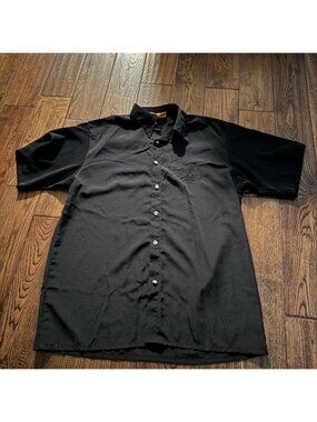 PLATINI Classic Black Men's Shirt Size XL